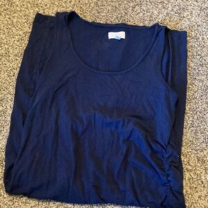 A:Glow Blue Maternity Dress Small